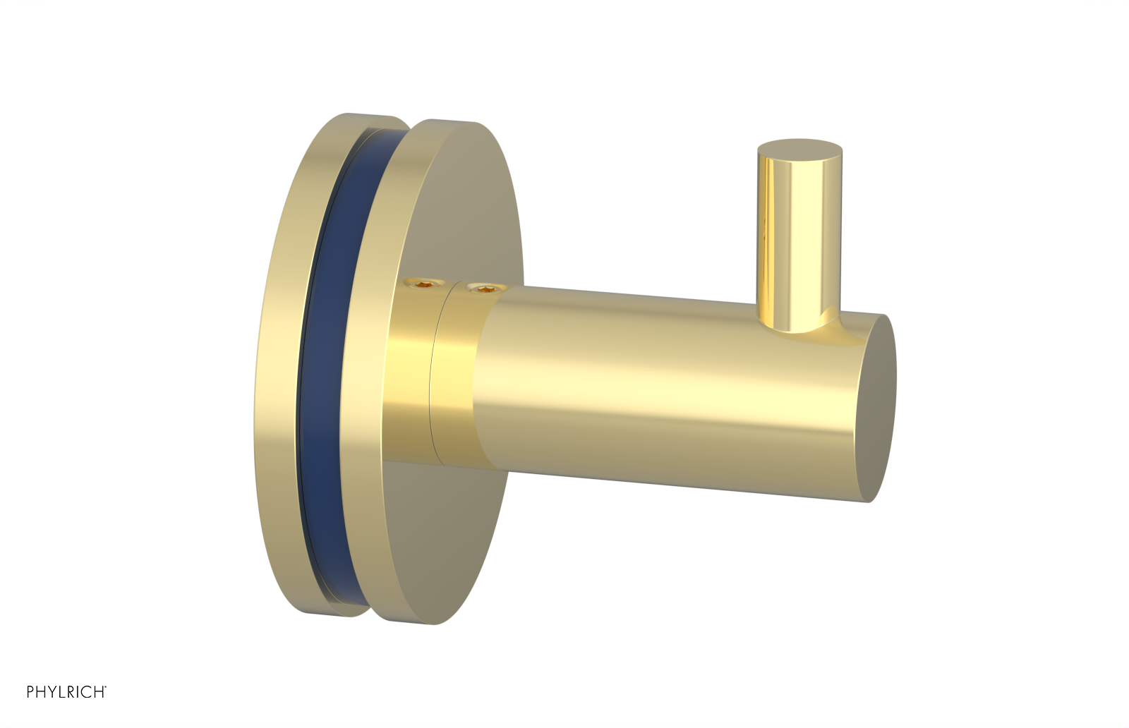 JOLIE - Robe Hook with "Navy Blue" Accents 222-76