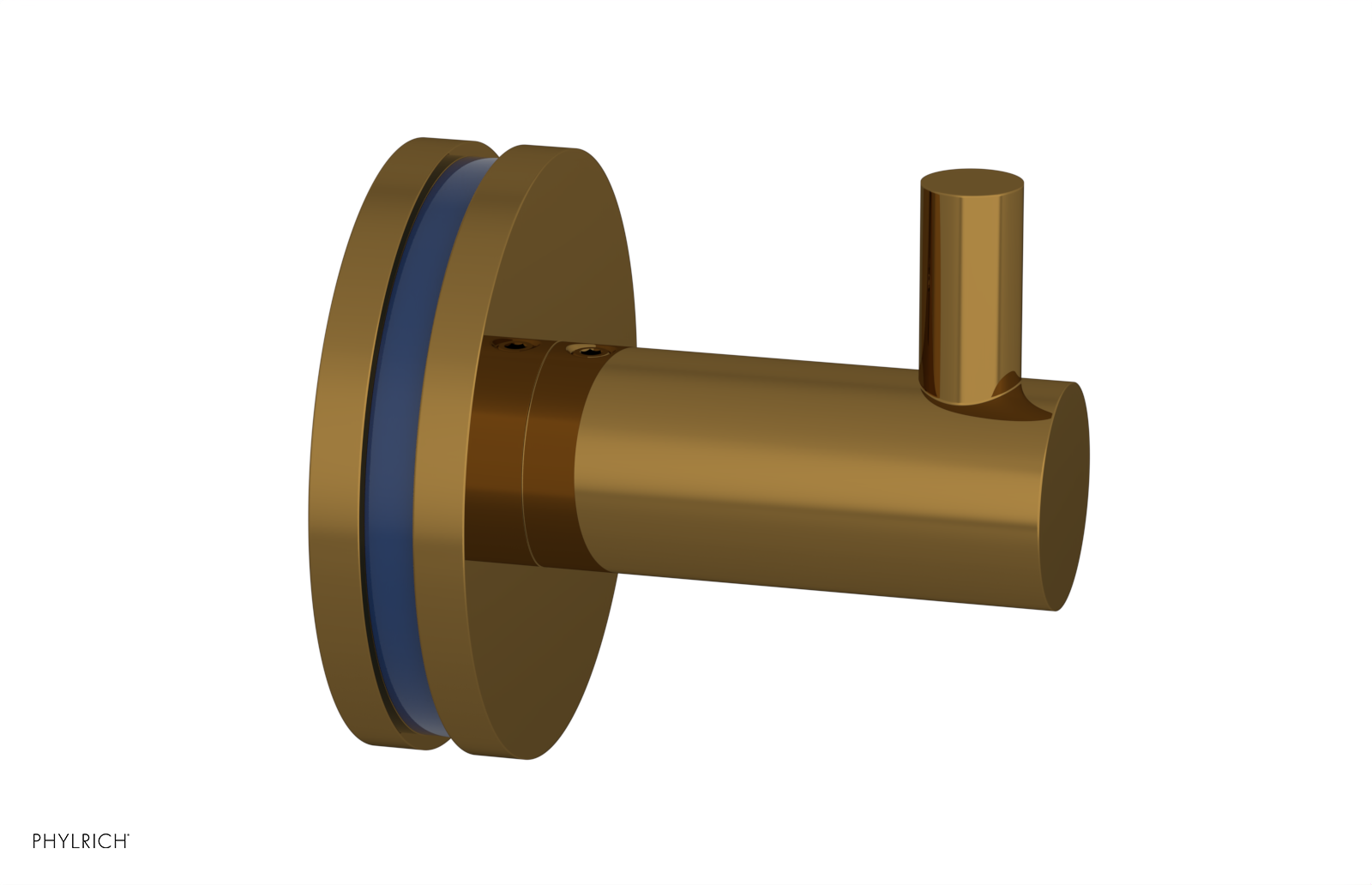 JOLIE - Robe Hook with "Navy Blue" Accents 222-76