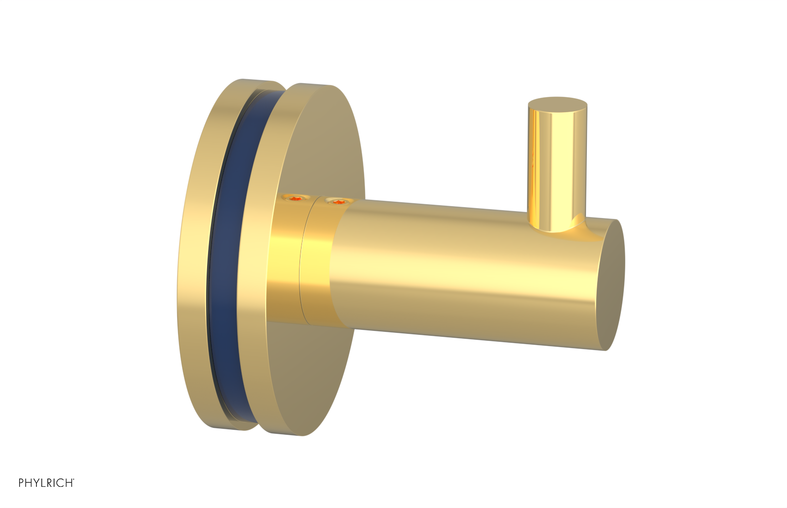 JOLIE - Robe Hook with "Navy Blue" Accents 222-76