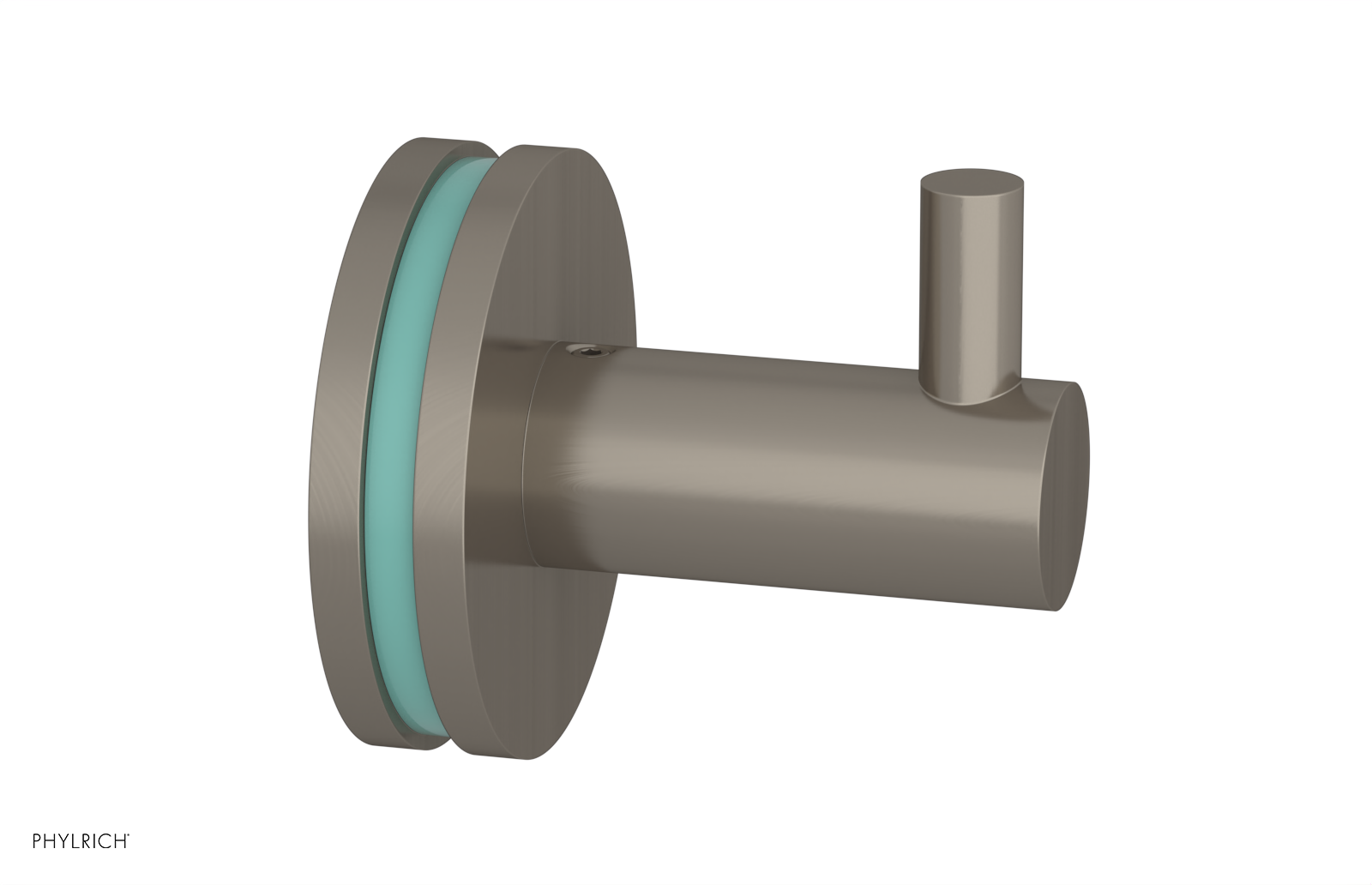 JOLIE - Robe Hook with "Turqoise" Accents 222-76