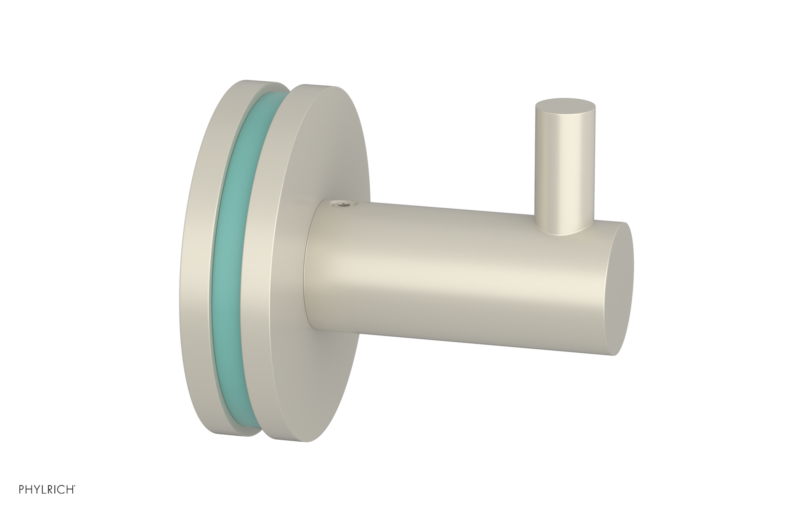 JOLIE - Robe Hook with "Turqoise" Accents 222-76