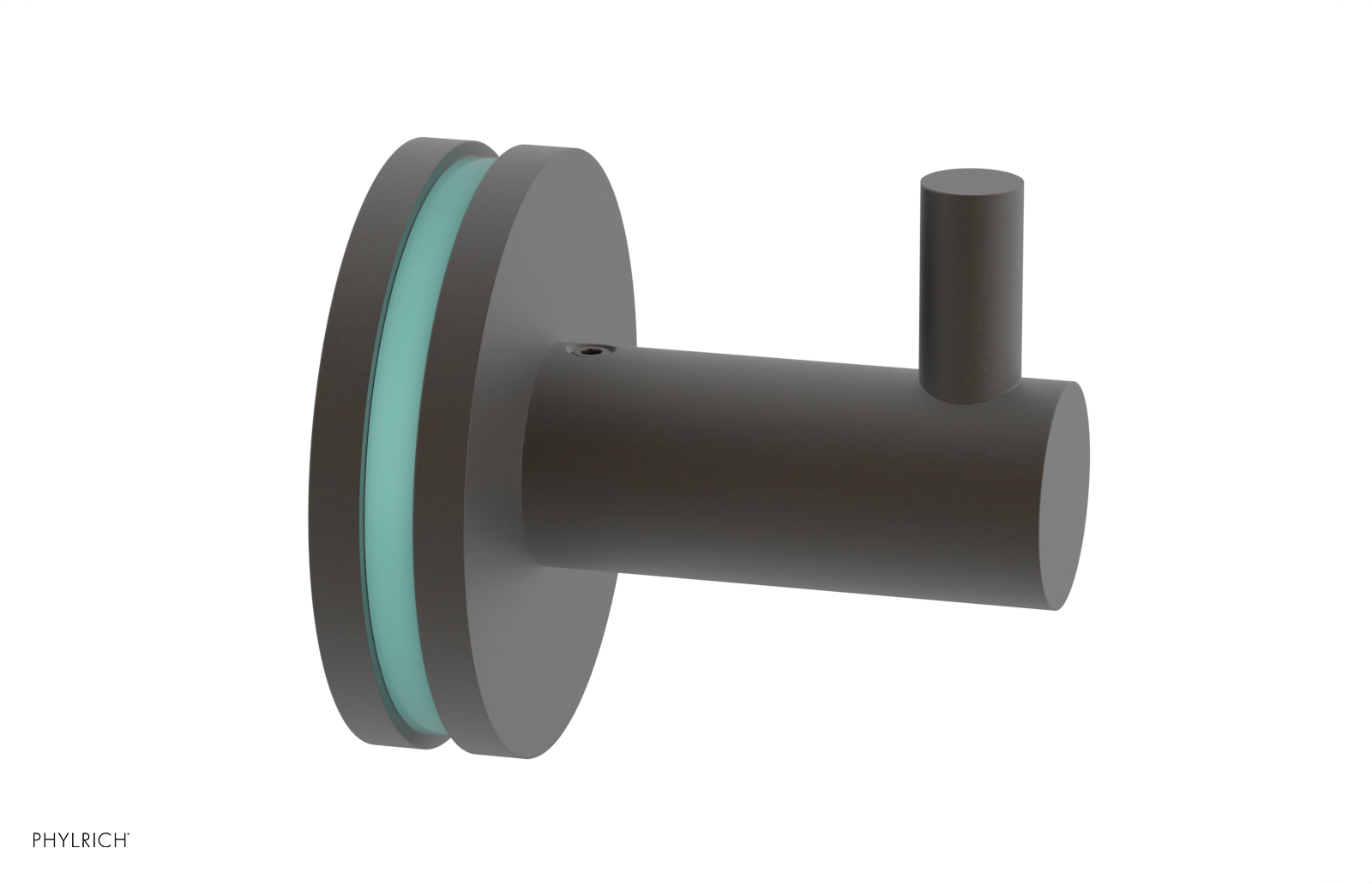 JOLIE - Robe Hook with "Turqoise" Accents 222-76