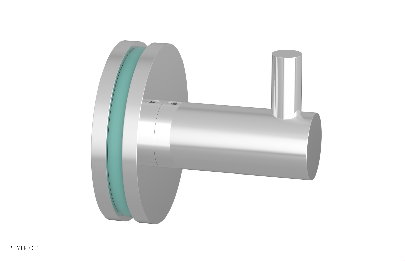 JOLIE - Robe Hook with "Turqoise" Accents 222-76