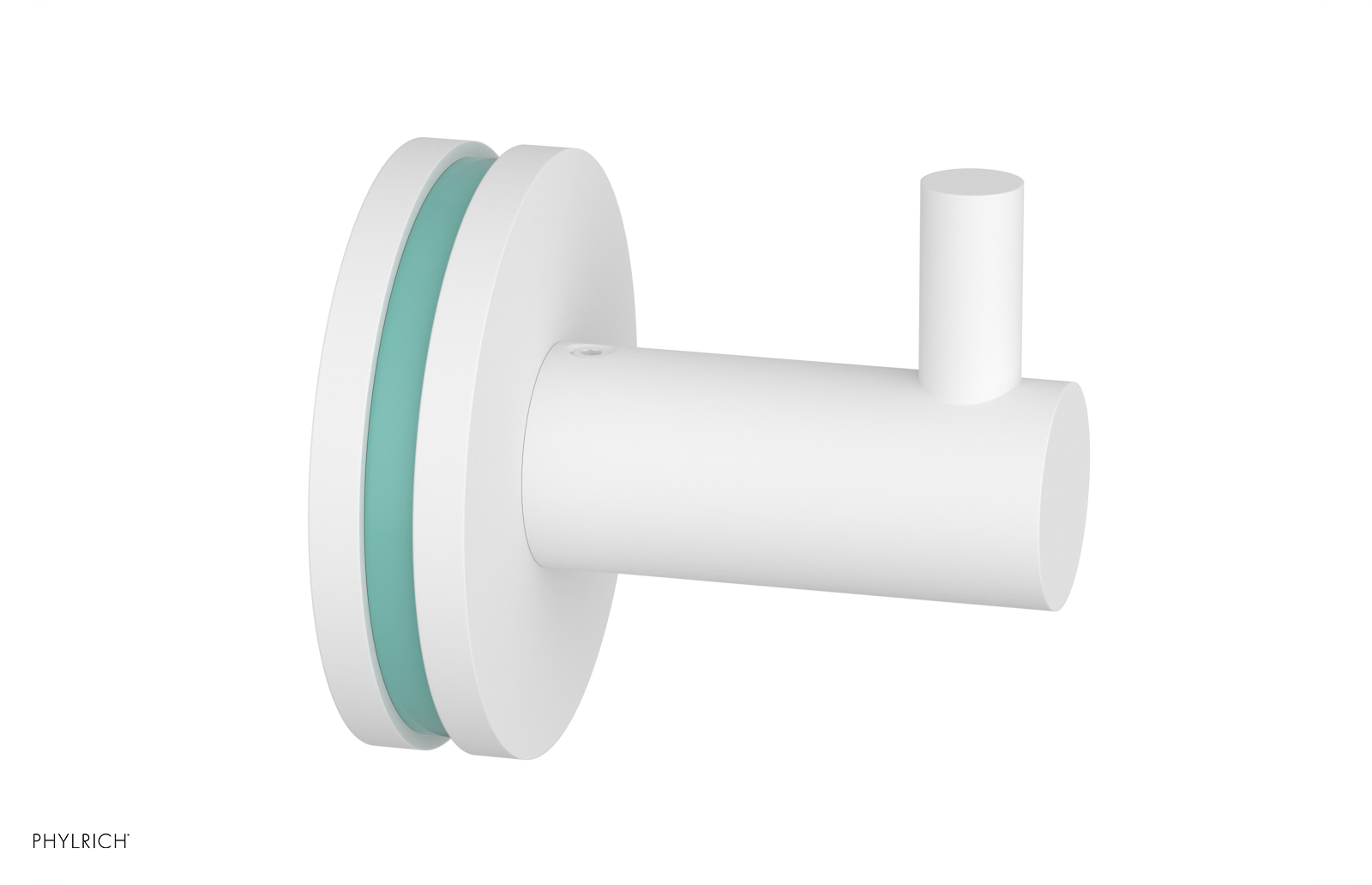 JOLIE - Robe Hook with "Turqoise" Accents 222-76