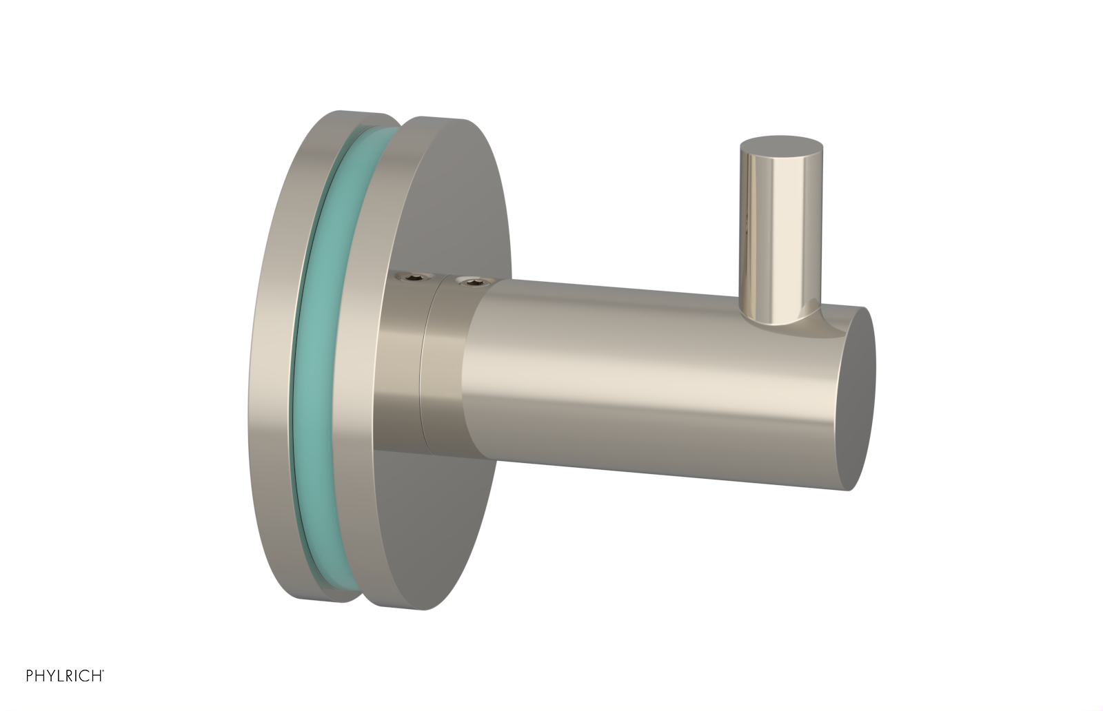 JOLIE - Robe Hook with "Turqoise" Accents 222-76