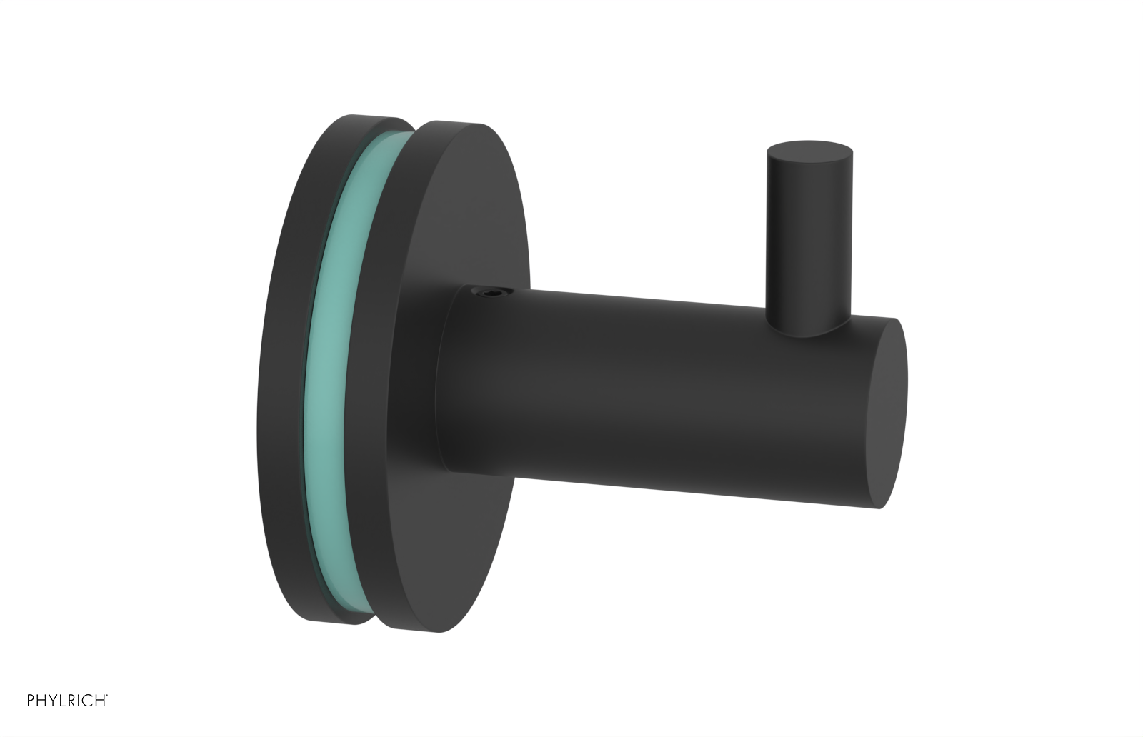 JOLIE - Robe Hook with "Turqoise" Accents 222-76