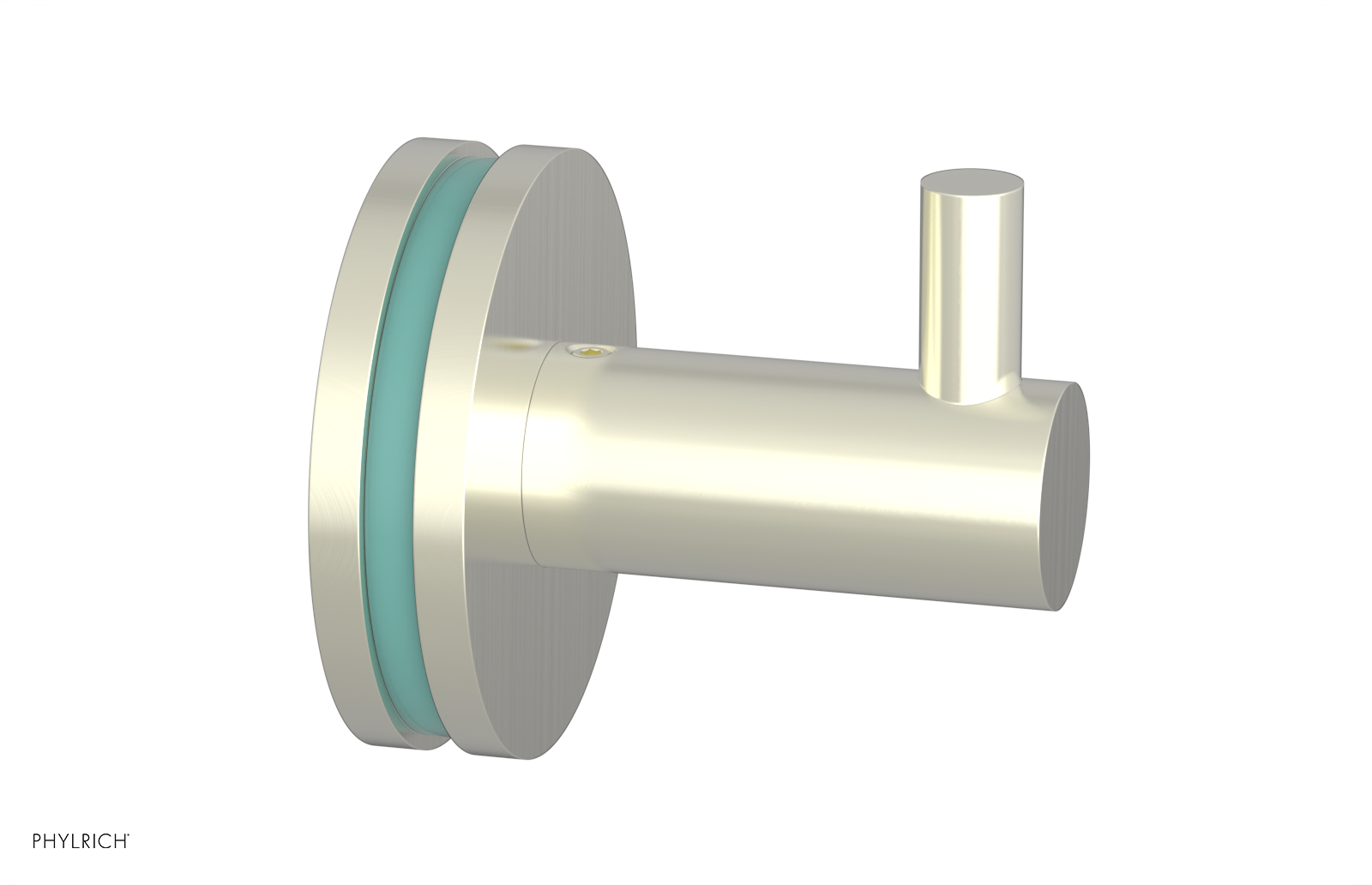 JOLIE - Robe Hook with "Turqoise" Accents 222-76