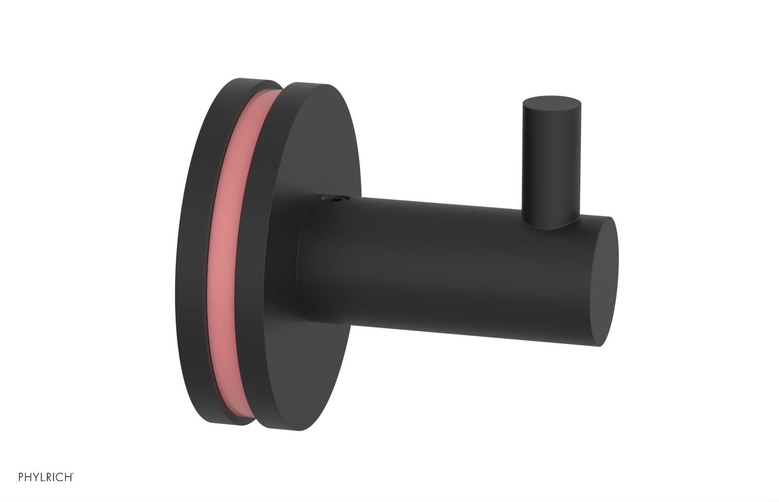 JOLIE - Robe Hook with "Pink" Accents 222-76