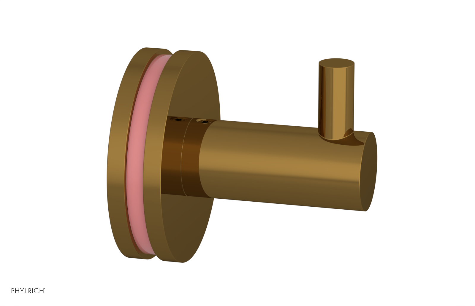 JOLIE - Robe Hook with "Pink" Accents 222-76