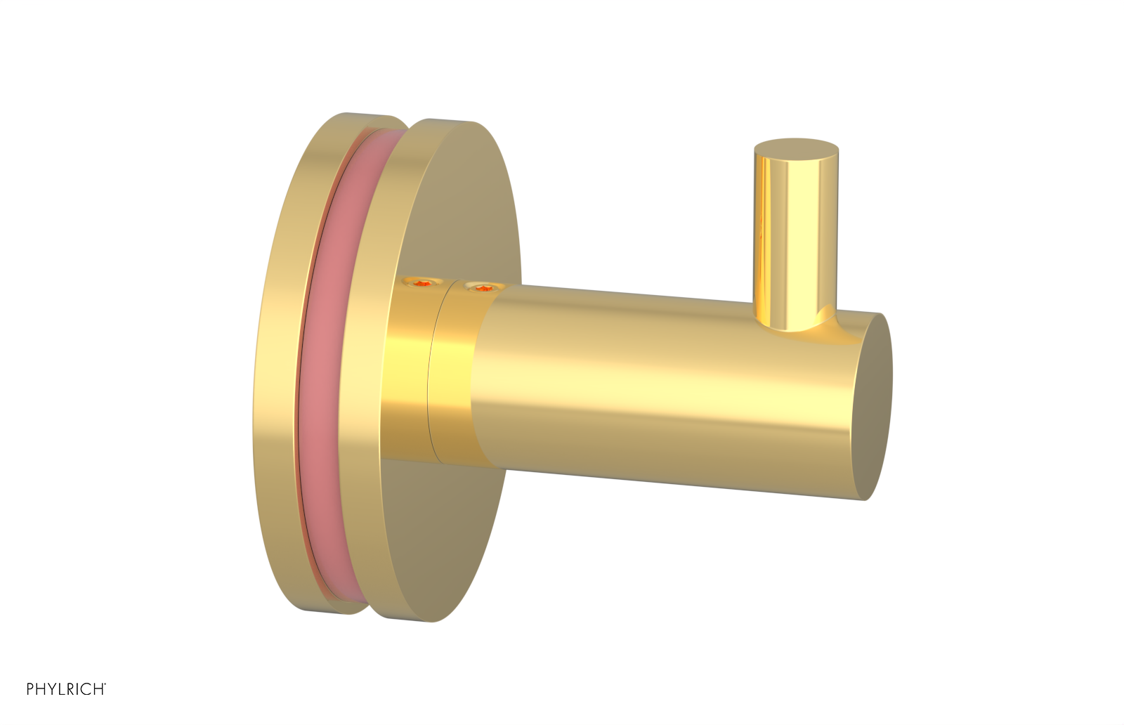 JOLIE - Robe Hook with "Pink" Accents 222-76