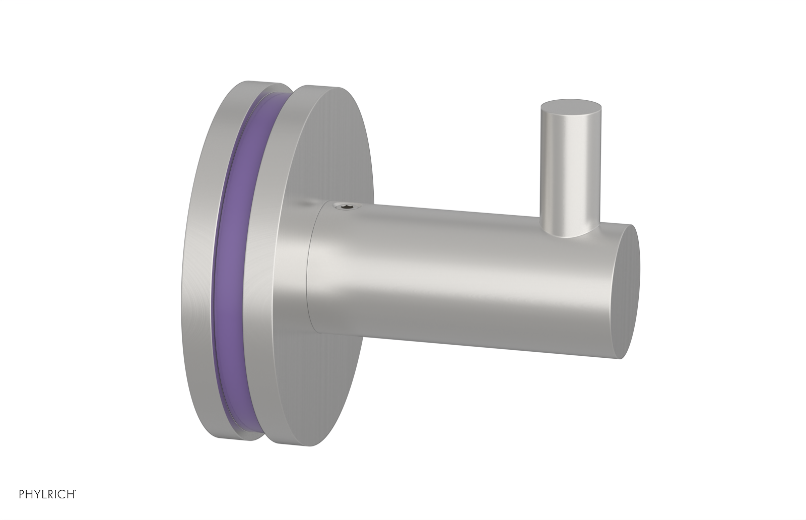 JOLIE - Robe Hook with "Purple" Accents 222-76