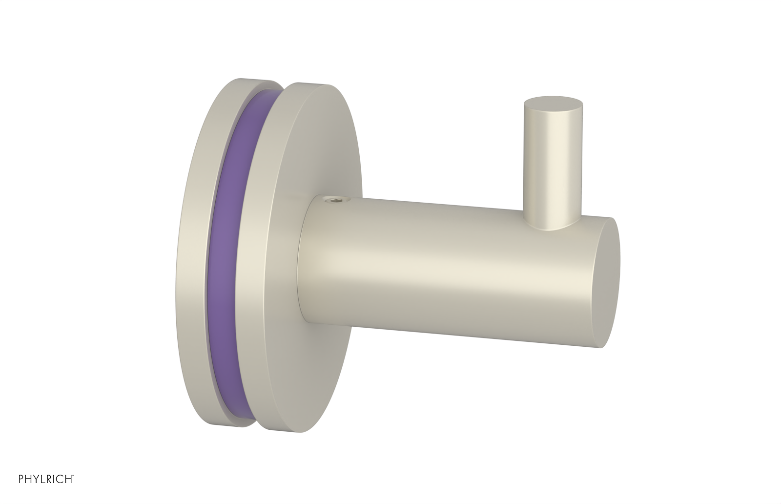 JOLIE - Robe Hook with "Purple" Accents 222-76