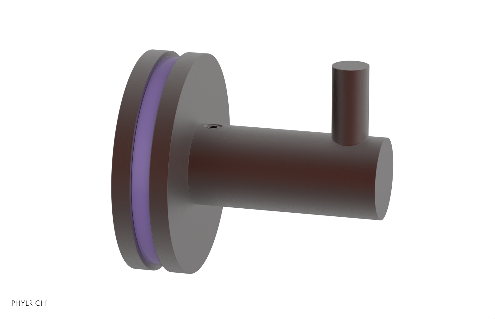 JOLIE - Robe Hook with "Purple" Accents 222-76