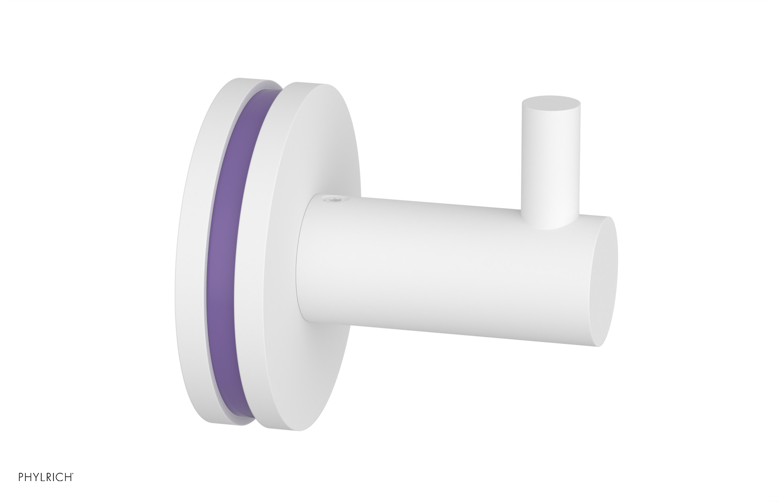 JOLIE - Robe Hook with "Purple" Accents 222-76
