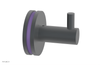 JOLIE - Robe Hook with "Purple" Accents 222-76