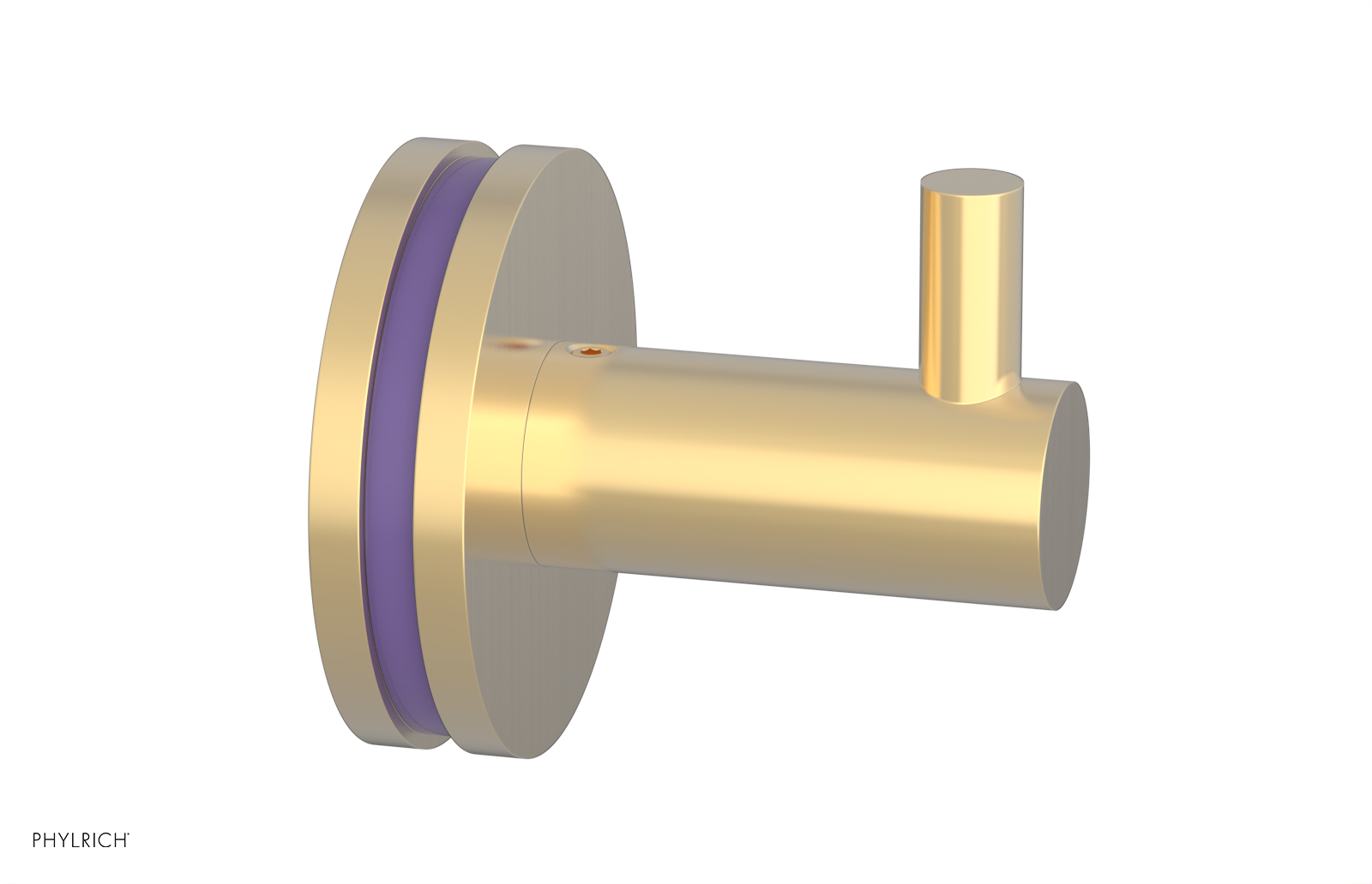 JOLIE - Robe Hook with "Purple" Accents 222-76