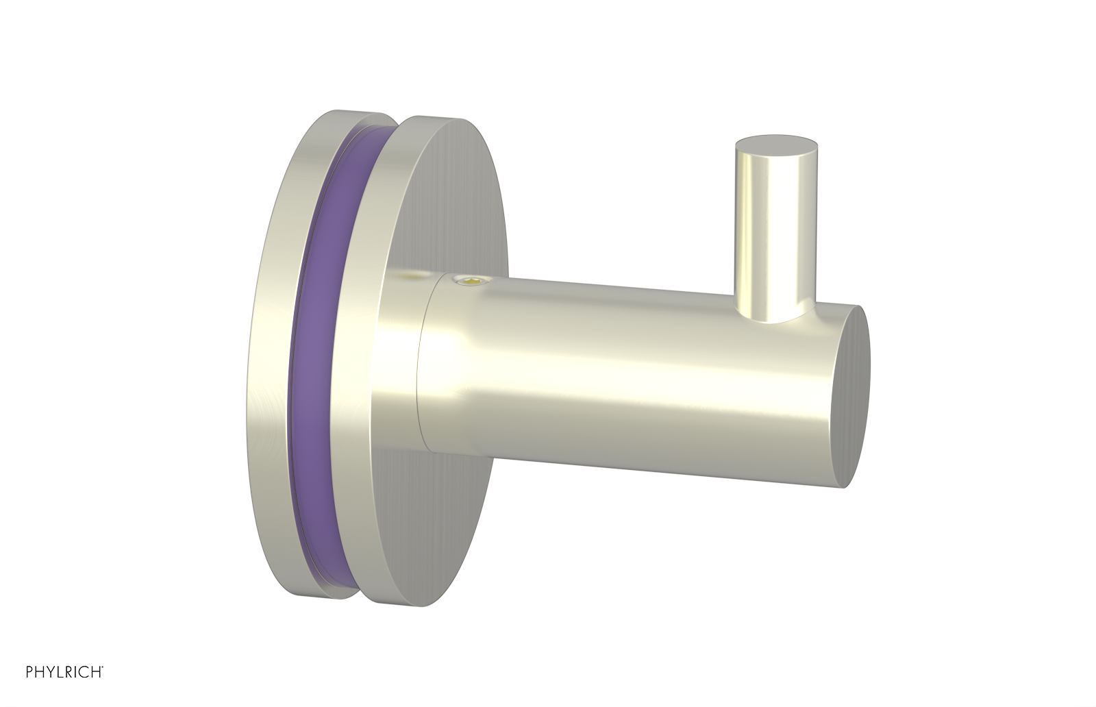 JOLIE - Robe Hook with "Purple" Accents 222-76