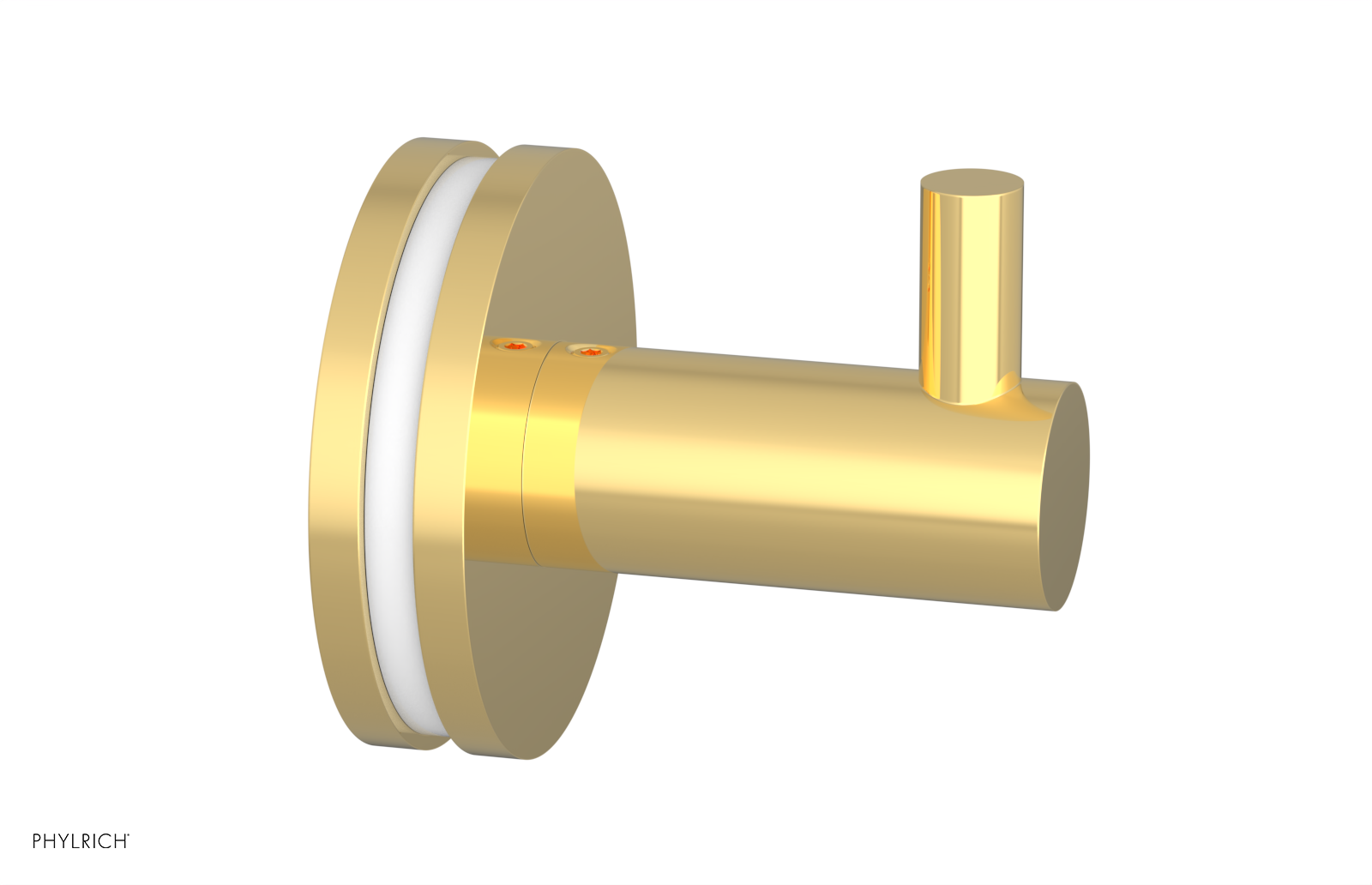 JOLIE - Robe Hook with "White" Accents 222-76