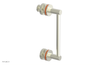 JOLIE - 8" Single Sided Shower Pull with "Orange" Accents 222-92-08