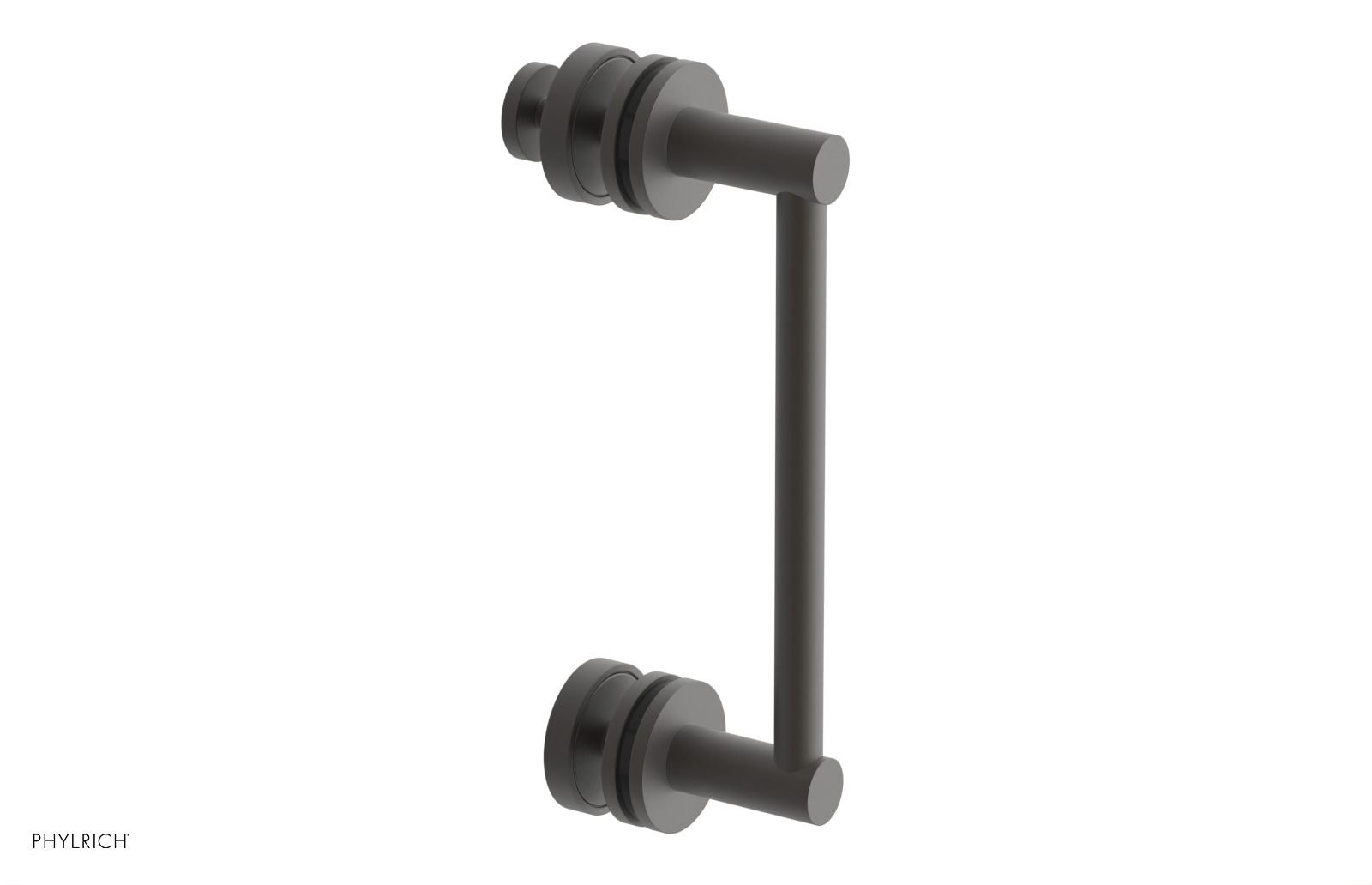 JOLIE - 8" Single Sided Shower Pull with "Black" Accents 222-92-08