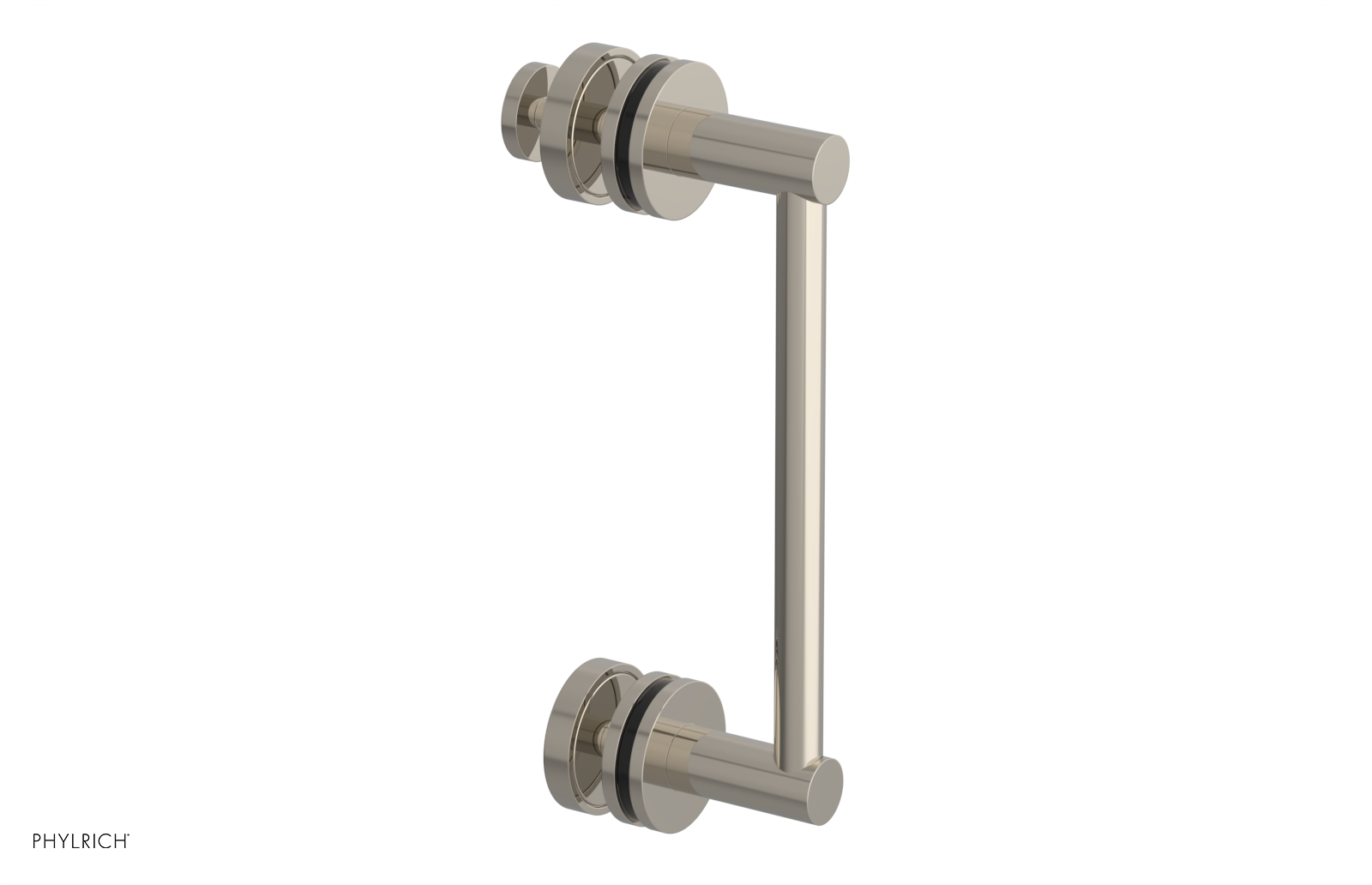 JOLIE - 8" Single Sided Shower Pull with "Black" Accents 222-92-08