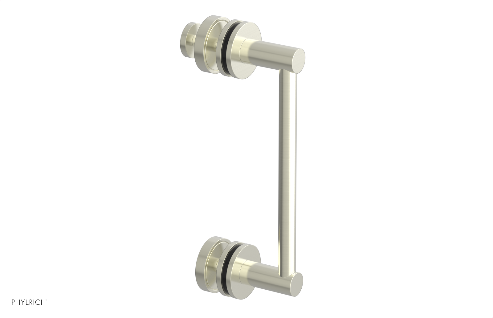 JOLIE - 8" Single Sided Shower Pull with "Black" Accents 222-92-08