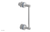 JOLIE - 8" Single Sided Shower Pull with "Light Blue" Accents 222-92-08