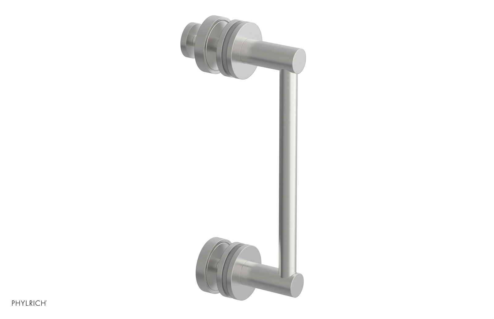 JOLIE - 8" Single Sided Shower Pull with "Grey" Accents 222-92-08
