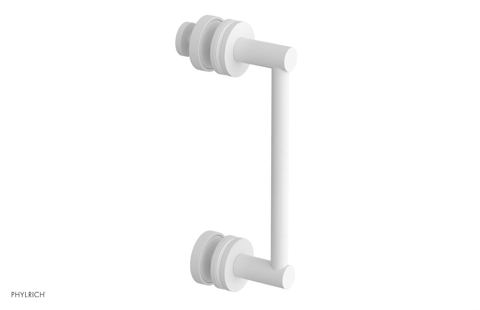 JOLIE - 8" Single Sided Shower Pull with "White" Accents 222-92-08