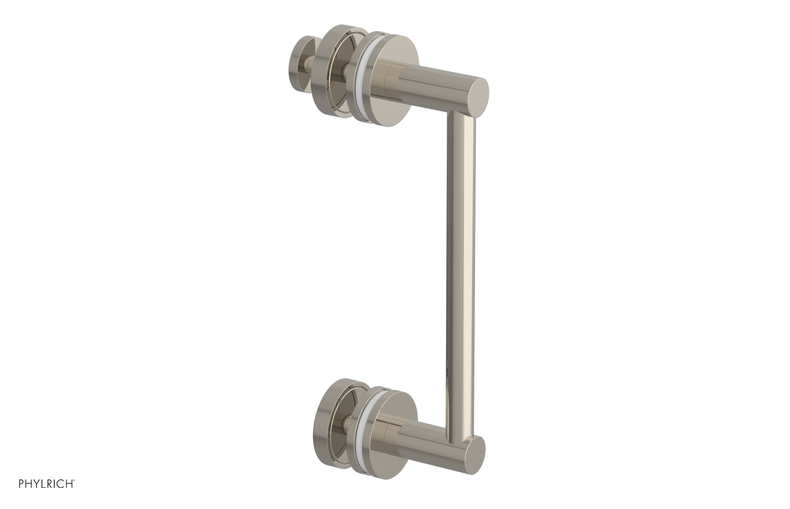 JOLIE - 8" Single Sided Shower Pull with "White" Accents 222-92-08