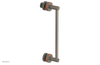 JOLIE - 12" Single Sided Shower Pull with "Orange" Accents 222-92-12