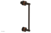 JOLIE - 12" Single Sided Shower Pull with "Orange" Accents 222-92-12