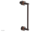 JOLIE - 12" Single Sided Shower Pull with "Orange" Accents 222-92-12