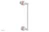 JOLIE - 12" Single Sided Shower Pull with "Orange" Accents 222-92-12