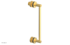JOLIE - 12" Single Sided Shower Pull with "Black" Accents 222-92-12