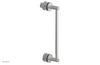JOLIE - 12" Single Sided Shower Pull with "Black" Accents 222-92-12