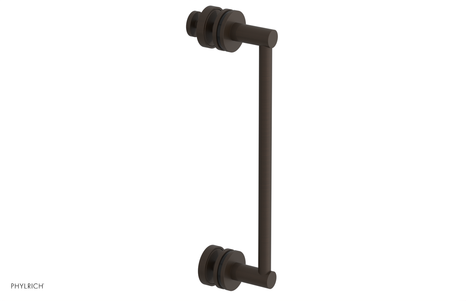 JOLIE - 12" Single Sided Shower Pull with "Black" Accents 222-92-12