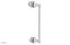 JOLIE - 12" Single Sided Shower Pull with "Black" Accents 222-92-12