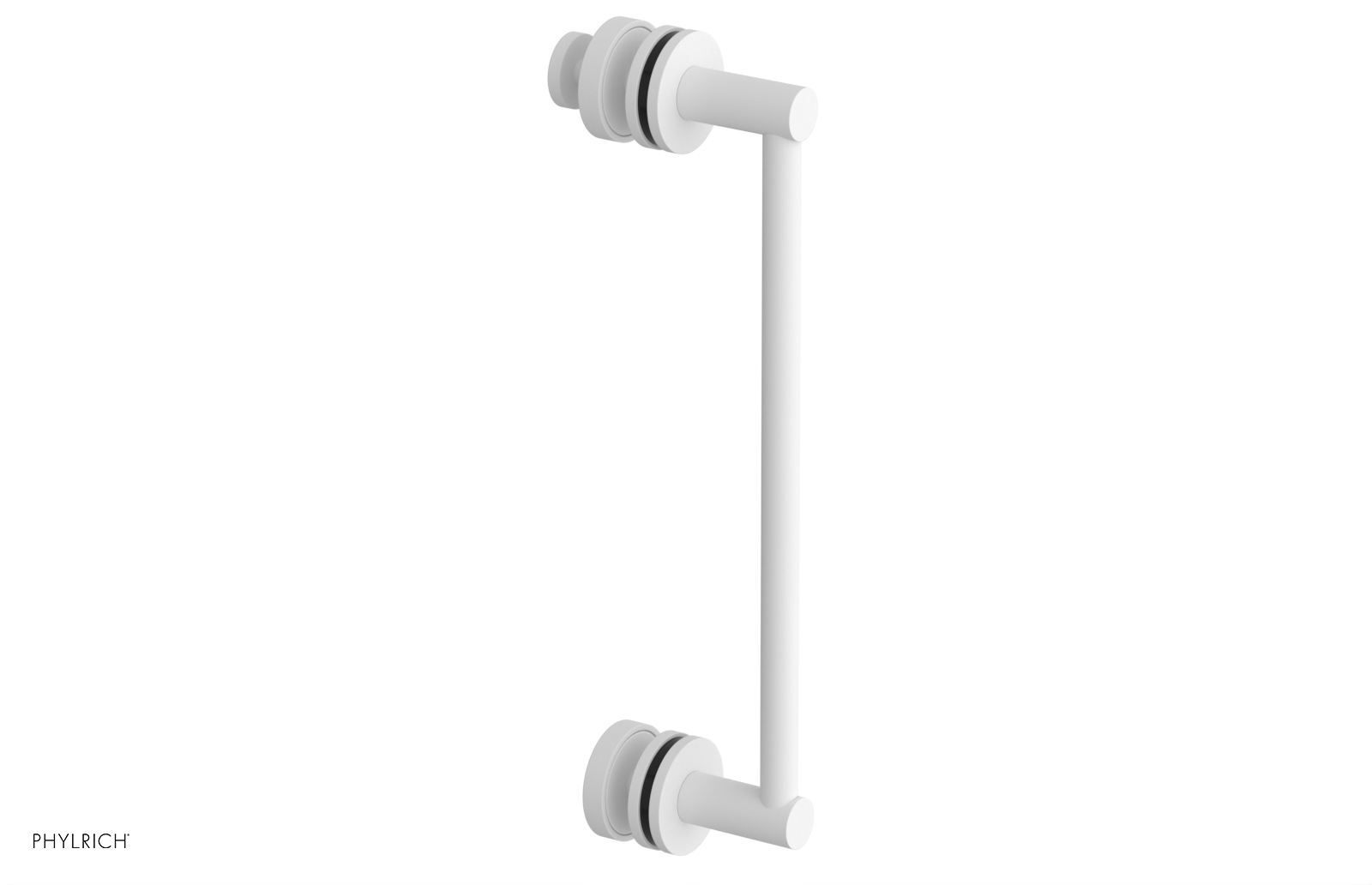 JOLIE - 12" Single Sided Shower Pull with "Black" Accents 222-92-12