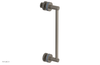 JOLIE - 12" Single Sided Shower Pull with "Light Blue" Accents 222-92-12