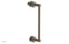 JOLIE - 12" Single Sided Shower Pull with "Light Blue" Accents 222-92-12