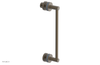 JOLIE - 12" Single Sided Shower Pull with "Light Blue" Accents 222-92-12