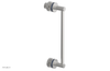 JOLIE - 12" Single Sided Shower Pull with "Navy Blue" Accents 222-92-12