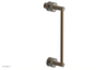 JOLIE - 12" Single Sided Shower Pull with "Turqoise" Accents 222-92-12