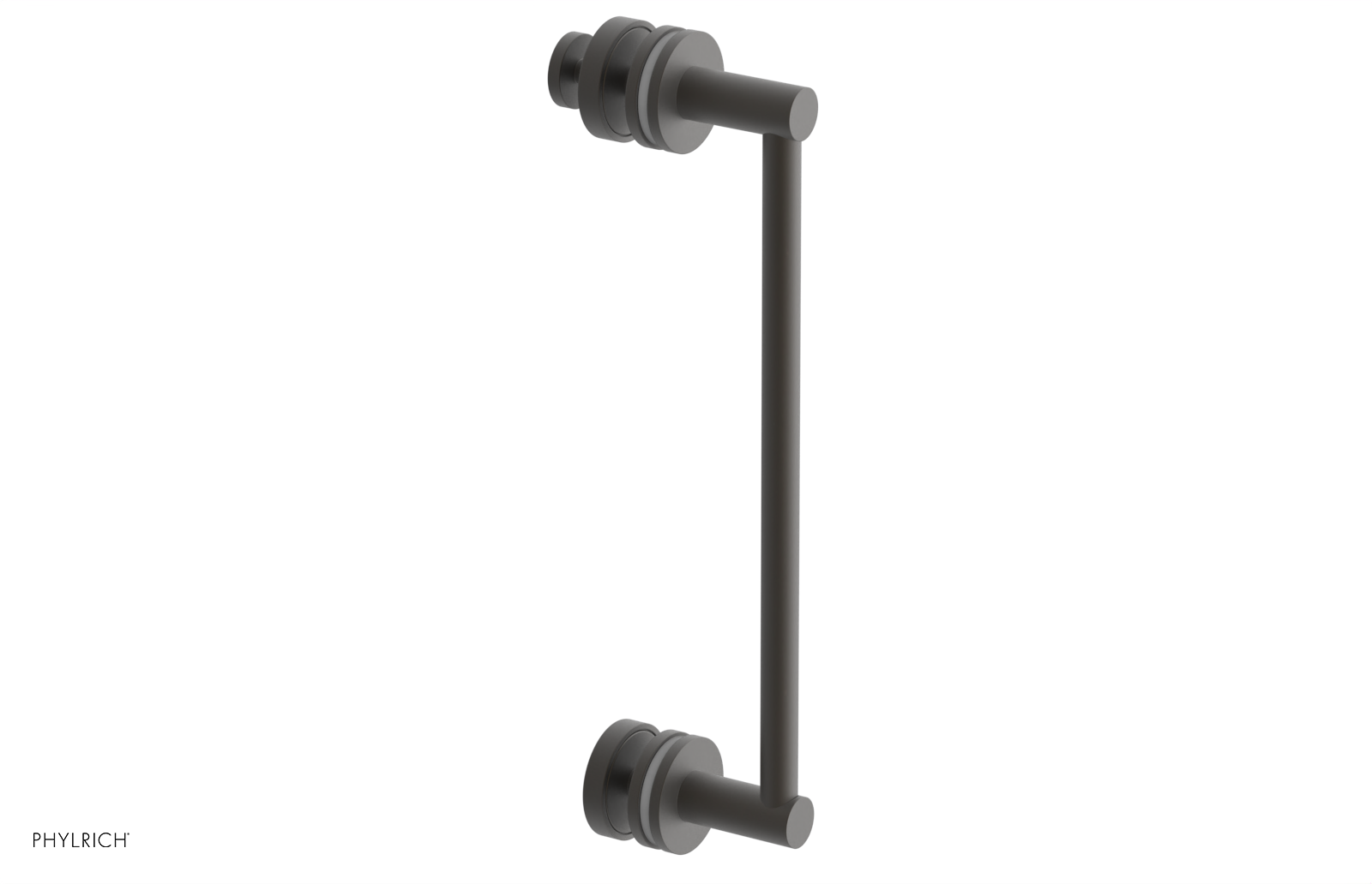JOLIE - 12" Single Sided Shower Pull with "Grey" Accents 222-92-12