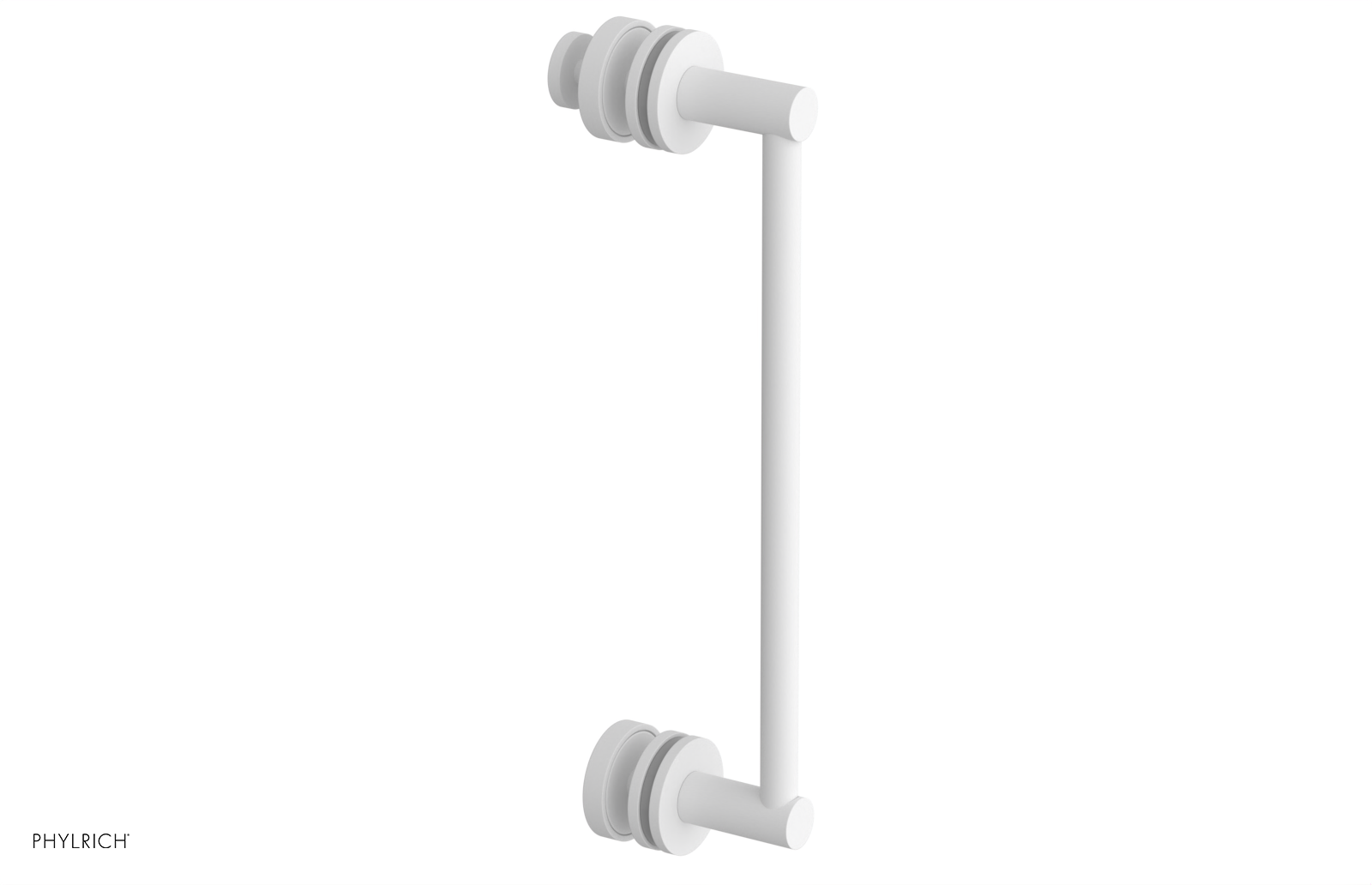 JOLIE - 12" Single Sided Shower Pull with "Grey" Accents 222-92-12