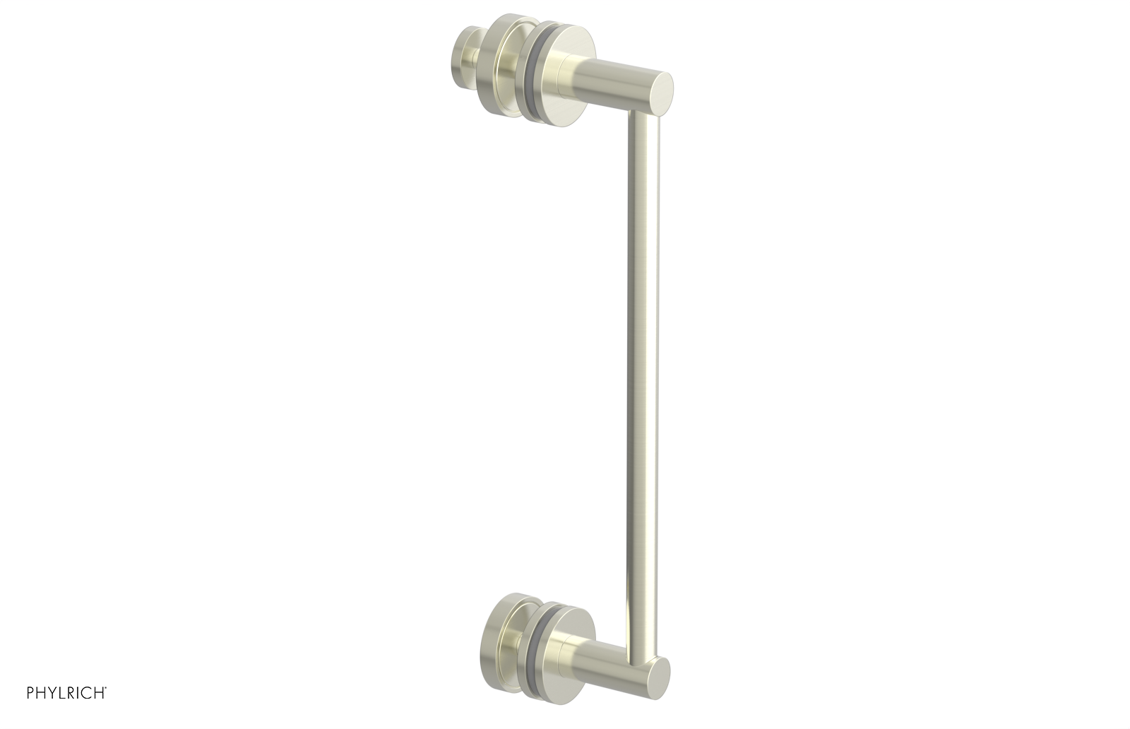 JOLIE - 12" Single Sided Shower Pull with "Grey" Accents 222-92-12