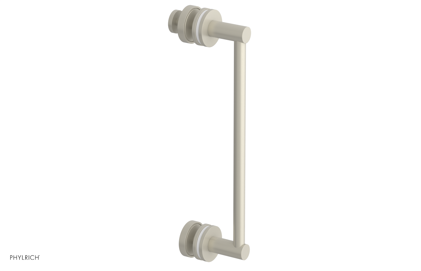 JOLIE - 12" Single Sided Shower Pull with "White" Accents 222-92-12