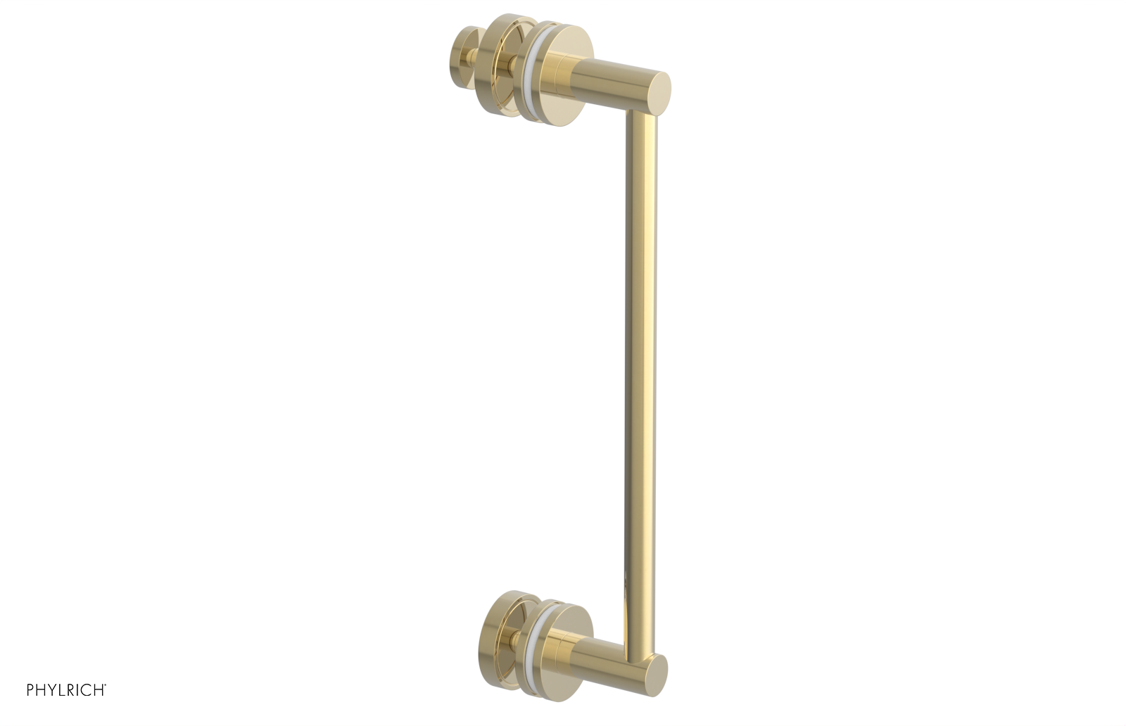 JOLIE - 12" Single Sided Shower Pull with "White" Accents 222-92-12