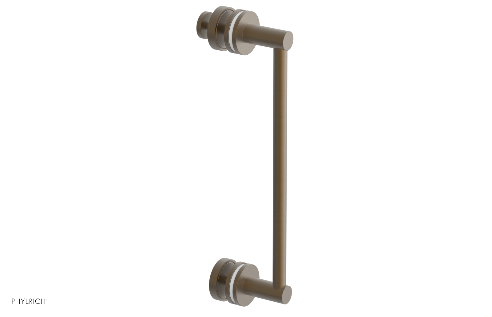 JOLIE - 12" Single Sided Shower Pull with "White" Accents 222-92-12